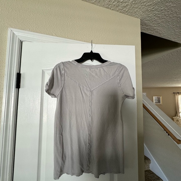 We the free Wild tee in Quiet grey - Picture 4 of 4